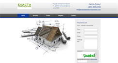 Desktop Screenshot of exactalandsurveyorsinc.com
